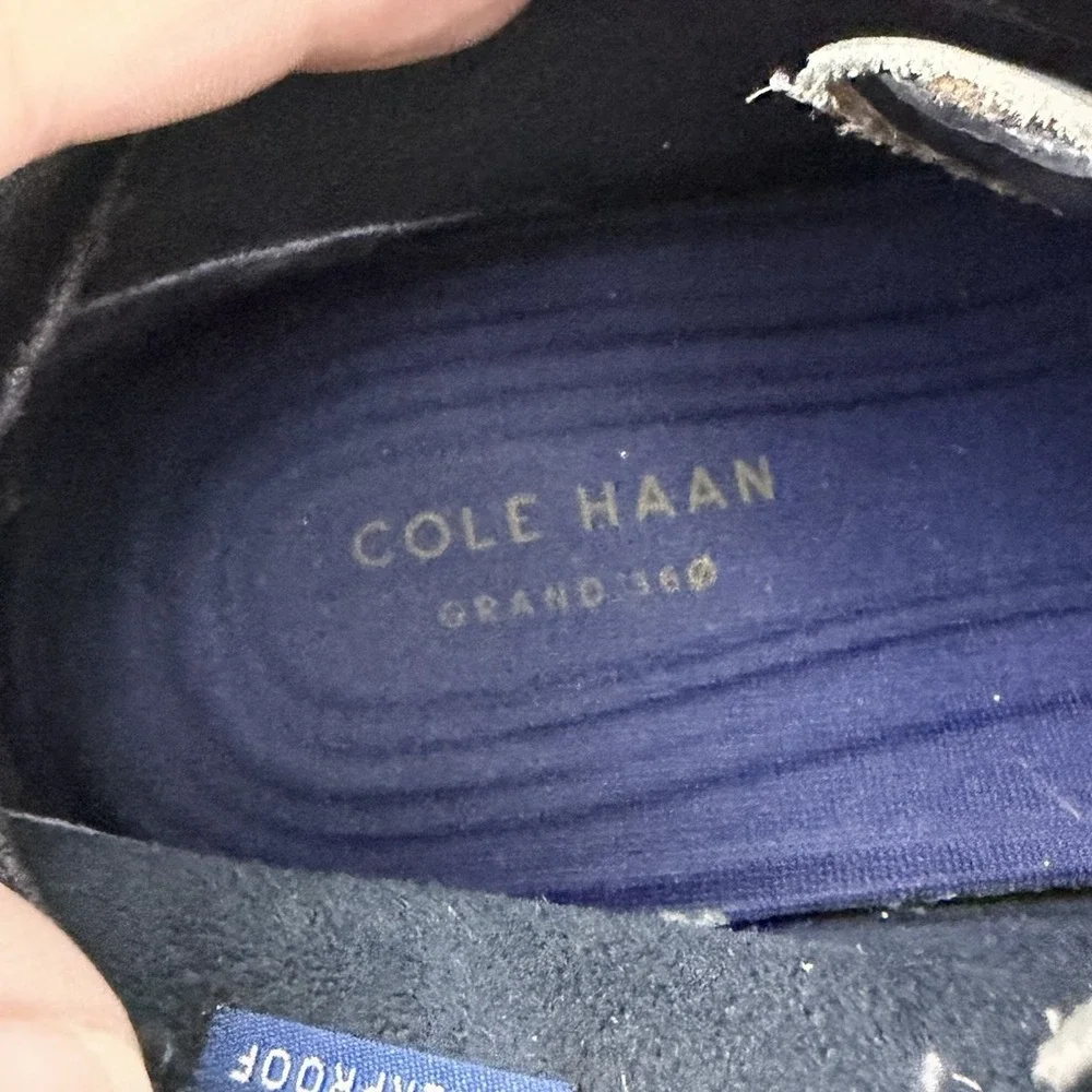 Cole Haan Grand.ØS Men's Olive Suede‎ Chukka Ankle Boots Lace Up US 8